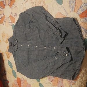 J Crew men's denim chambray shirt